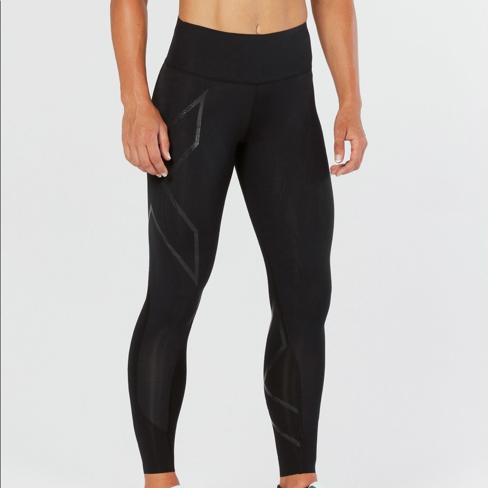 2XU MCS Bonded Mid-Rise Compression Tights